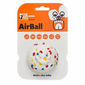 EXPLORER DOG AirBall Tečkovaný míček pro psy 8 cm obraz