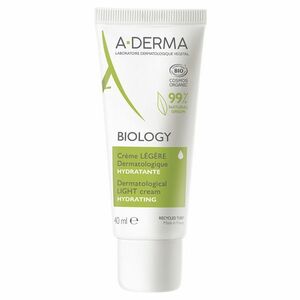 A-DERMA Biology Dermatologický lehký krém hydratační 40 ml obraz
