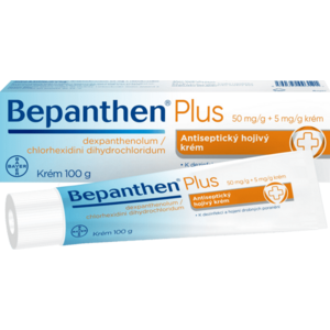 Bepanthen ® Plus krém 500mg/g+5mg/g 100 g obraz
