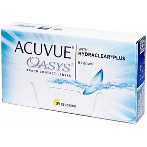 Acuvue Oasys with HYDRACLEAR®PLUS dioptrie: -3, 00 (6 čoček) obraz