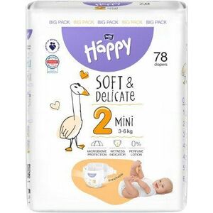 Bella Baby Happy Soft&Delicate Mini 78 ks obraz
