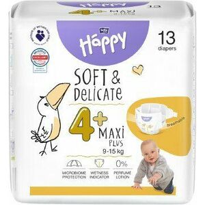 Bella Baby HAPPY Soft&Delicate Maxi Plus 13 ks obraz