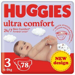 Huggies Ultra Comfort Jumbo 3, 78 ks obraz