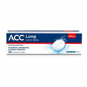 ACC LONG 600 mg 20 šumivých tablet obraz