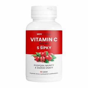 MOVit Energy Vitamin C 500 mg se šípky 90 tablet obraz