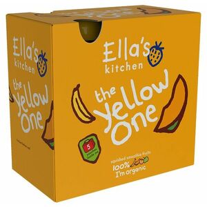Ellas Kitchen BIO Ovocné pyré Yellow One Banán kapsičky 5x90 g obraz