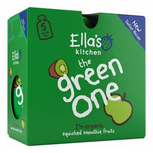 Ellas Kitchen BIO Ovocné pyré Green One Kiwi kapsičky 5x90 g obraz