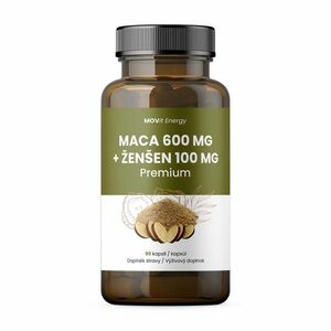 MOVit Energy Maca 600 mg + Ženšen 100 mg 90 kapslí obraz