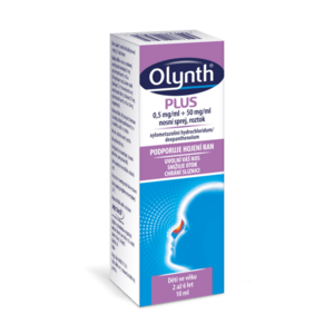 Olynth Plus 0, 5 mg/ml + 50 mg/ml nosní sprej 10 ml obraz