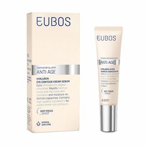 EUBOS Anti Age Hyaluron oční krémové sérum 15 ml obraz