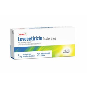 Dr. Max Levocetirizin 5 mg 20 tablet obraz