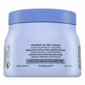 Kérastase Blond Absolu Masque Ultra-Violet maska pro platinově blond a šedivé vlasy 500 ml obraz