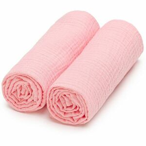 T-TOMI Muslin Diapers Pink látkové pleny 65 x 65 cm 2 ks obraz