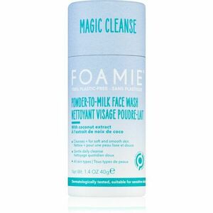 Foamie Powder-To-Milk Face Wash jemný pudr pro dokonalé vyčištění pleti 40 g obraz