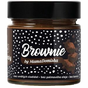 Grizly Brownie by MamaDomisha ořechová pomazánka s čokoládou 250 g obraz