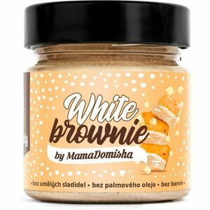 Grizly White brownie by MamaDomisha ořechová pomazánka s čokoládou 250 g obraz