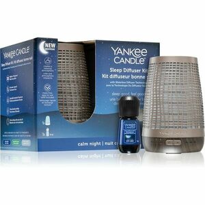 Yankee Candle Sleep Diffuser Kit Bronze elektrický difuzér + náhradní náplň 1 ks obraz