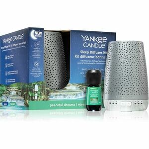 Yankee Candle Sleep Diffuser Kit Silver elektrický difuzér + náhradní náplň 1 ks obraz