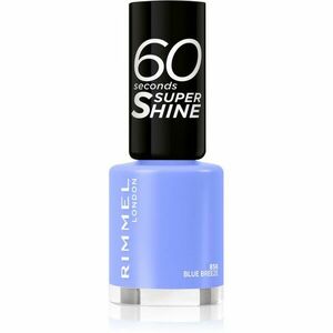 Rimmel 60 Seconds Super Shine lak na nehty odstín 856 Blue Breeze 8 ml obraz