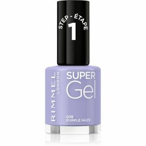 Rimmel Super Gel gelový lak na nehty bez užití UV/LED lampy odstín 028 Purple Haze 12 ml obraz