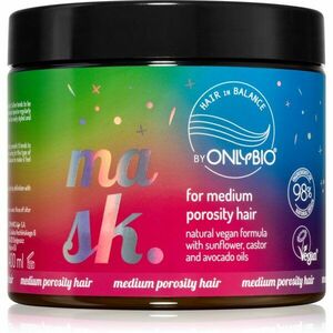 OnlyBio Hair in Balance vyživující maska pro suché vlasy 400 ml obraz