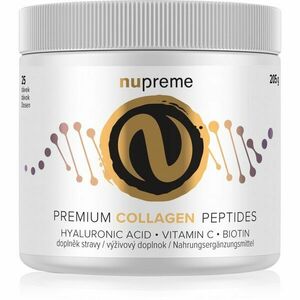 Nupreme Premium Collagen Peptides hydrolyzovaný kolagen pro krásné vlasy, pleť a nehty 205 g obraz