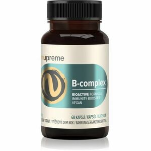 Nupreme B-Complex Bioactive komplex vitamínu B pro normální činnost nervové soustavy a krásnou pleť 60 cps obraz