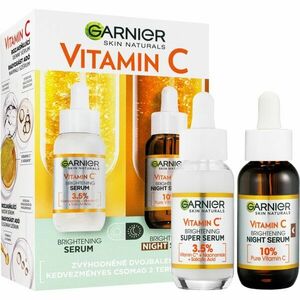 Garnier Skin Naturals Vitamin C sada denního a nočního séra 2 x 30 ml obraz