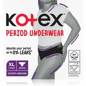 Kotex Period Underwear Size XL menstruační kalhotky velikost XL 1 ks obraz