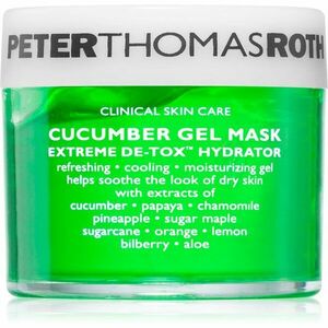 Peter Thomas Roth Cucumber De-Tox Gel Mask hydratační gelová maska na obličej a oční okolí 50 ml obraz