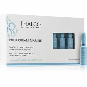 Thalgo Cold Cream Marine Multi-Sooting Concentrate regenerační koncentrát pro citlivou a podrážděnou pleť 7x1.2 ml obraz
