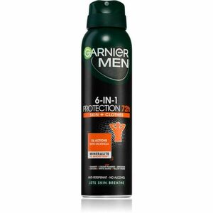 Garnier Men 6-in-1 Protection antiperspirant ve spreji pro muže 150 ml obraz