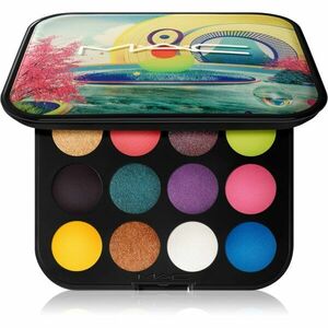 MAC Cosmetics Connect In Colour Eye Shadow Palette 12 shades paletka očních stínů odstín Hi-Fi Colour 12, 2 g obraz