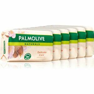 Palmolive Naturals Almond přírodní tuhé mýdlo s výtažky z mandlí 6x90 g obraz