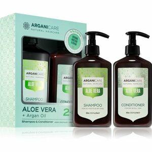 Arganicare Aloe vera Duo Box dárková sada (s hydratačním účinkem) obraz