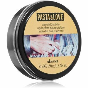 Davines Pasta & Love Strong-Hold Mat Clay stylingový jíl na vlasy matný 50 ml obraz