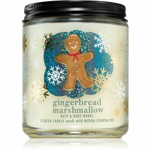 Bath & Body Works Gingerbread Marshmallow vonná svíčka 198 g obraz