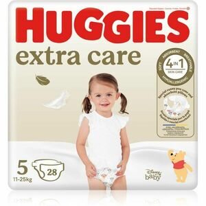 Huggies Extra Care Size 5 jednorázové pleny 11-25 kg 28 ks obraz