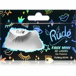 Rude Cosmetics Essential Faux Mink 3D Lashes nalepovací řasy typ Thrilling 2 ks obraz