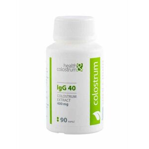 Health&colostrum Colostrum IgG 40 (400 mg) 90 kapslí obraz