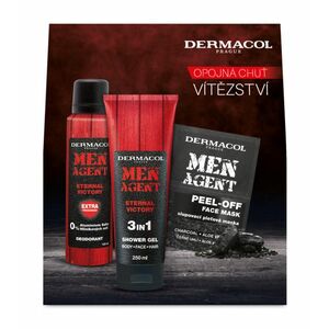 Dermacol Dárkový balíček Men Agent, deodorant, sprchový gel, maska obraz