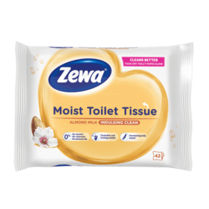 Zewa Almond Milk vlhčený toaletný papier 42ks obraz