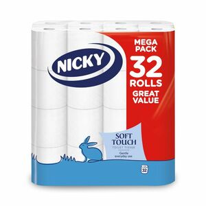 Nicky Soft & Touch toaletný papier 2vrst. 32ks obraz