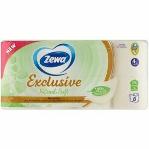 Zewa Deluxe Natural Soft toaletný papier 4 vrst. 8ks obraz