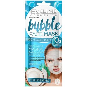 Eveline Cosmetics EVELINE bubble hydratačna maska Kokos 1ks obraz