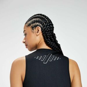 MP dámské zkrácené tričko bez rukávů Infinity Mark Training – černé - XXS obraz