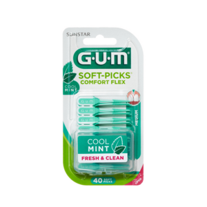 GUM Soft-Picks Regular Comfort Flex Mint, ISO 1, 40 ks obraz