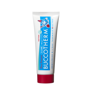 Buccotherm BIO gelová zubní pasta pro děti od 2 do 6 let, jahoda, 50 ml obraz
