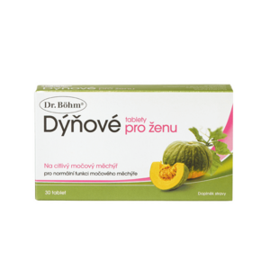 Dr. Böhm Dýňové tablety pro ženu, 30 tablet obraz