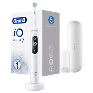 Oral-B iO7 Series White Alabaster elektrický zubní kartáček obraz
